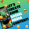 Let's Create Some Social Media Content activity